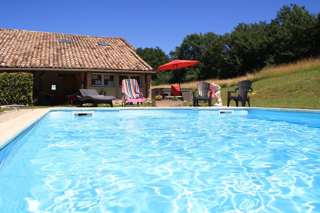 Bed and Breakfast La Perle Du Lot Castelnau-Montratier Exterior foto